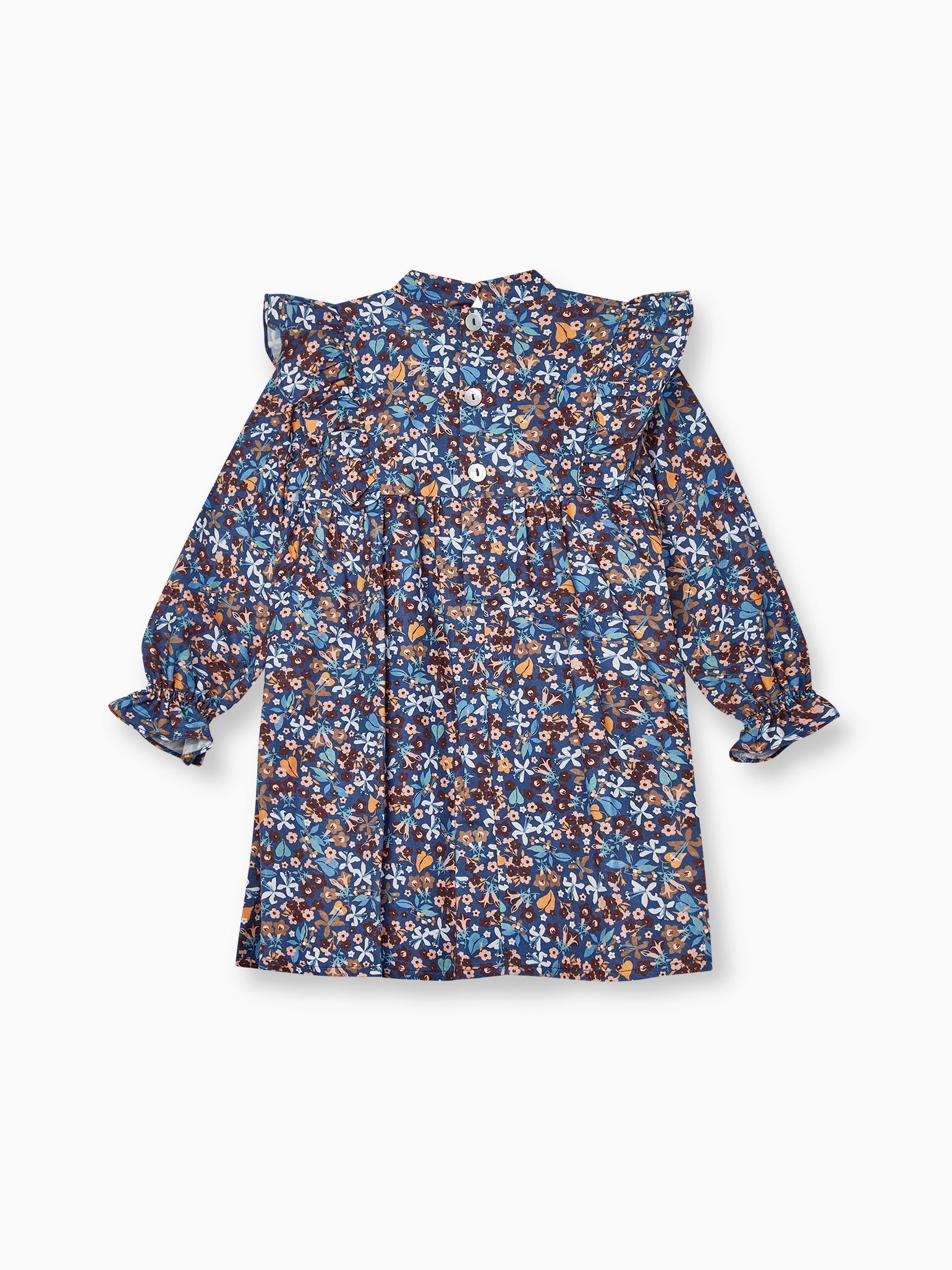 Blue Floral Laurelia Girl Dress