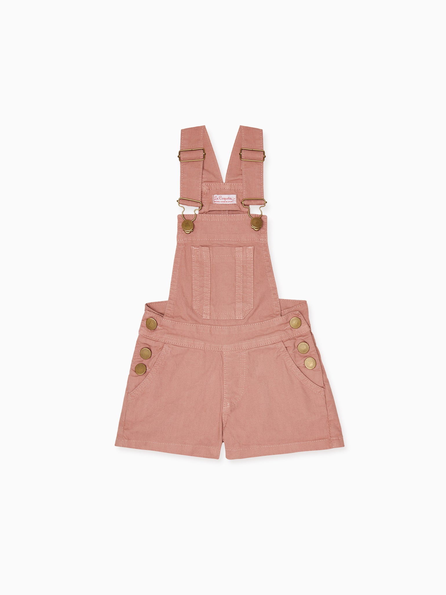 Pink Linda Girl Dungarees