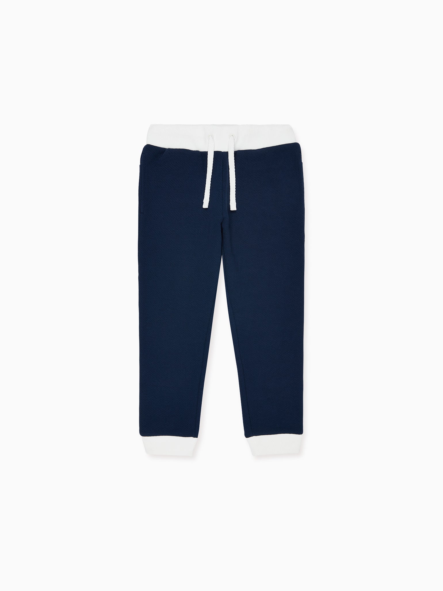 Navy Lionel Kids Jogging Bottoms