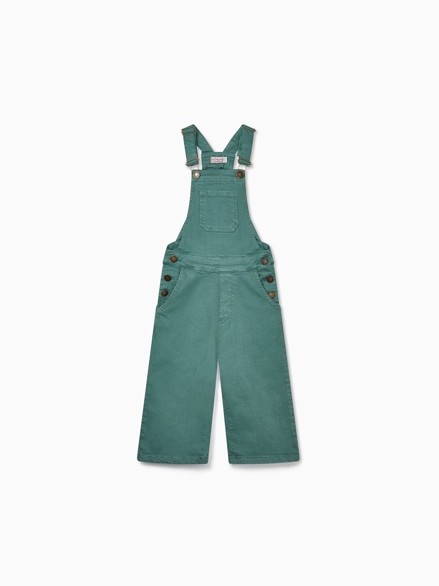 Green Lisa Girl Dungarees