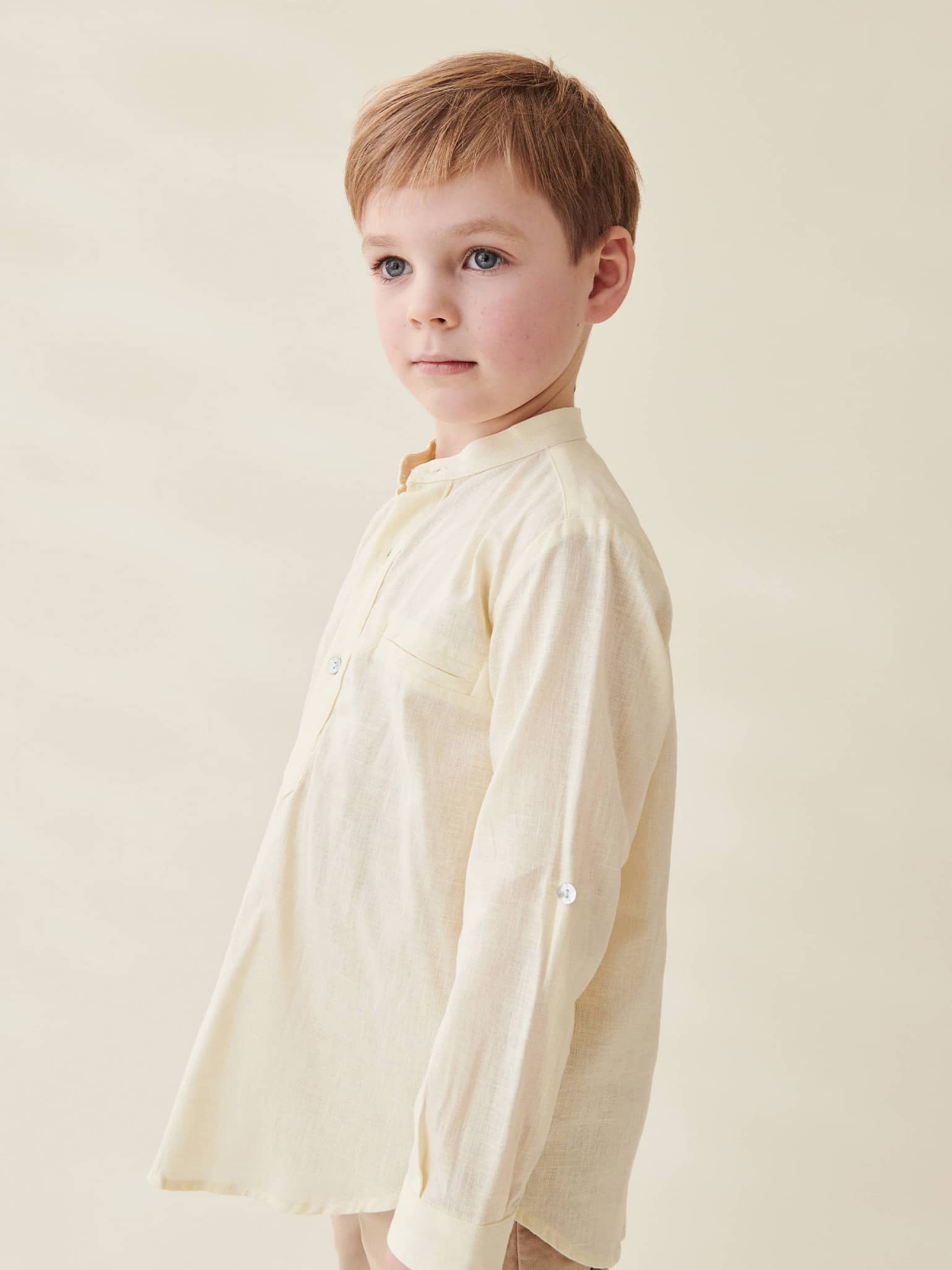 Yellow Mateo Boy Shirt