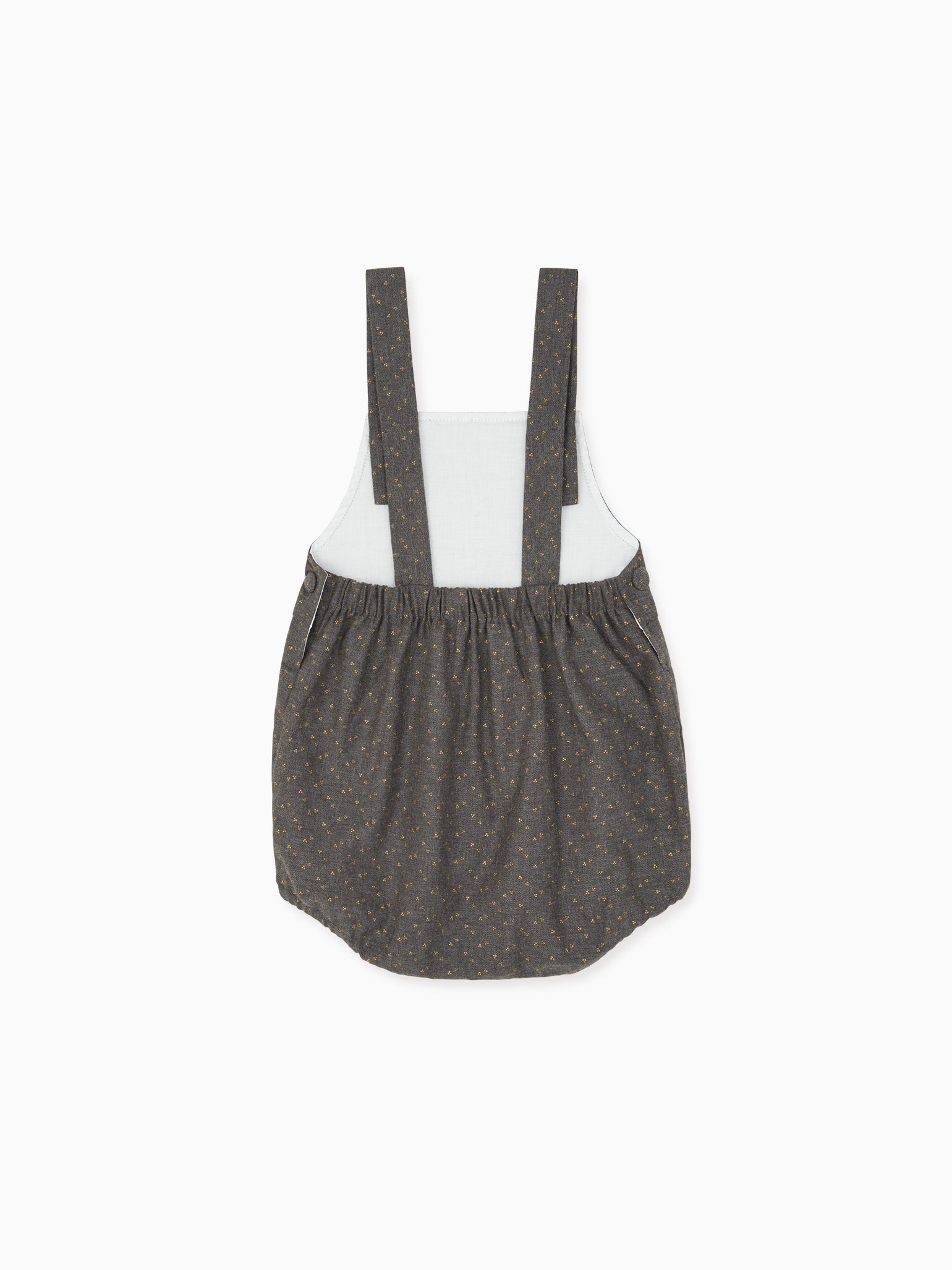 Dark Grey Mika Baby Dungarees