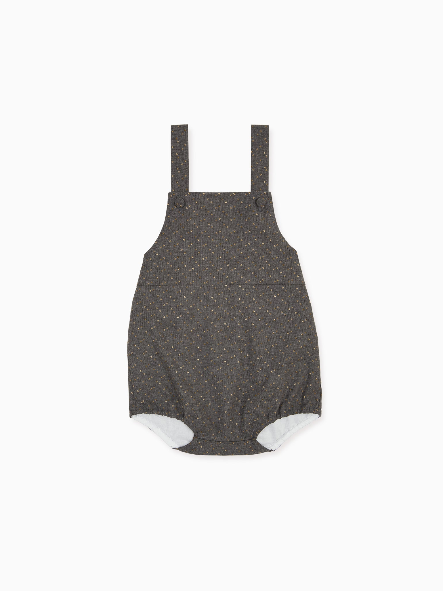 Dark Grey Mika Baby Dungarees