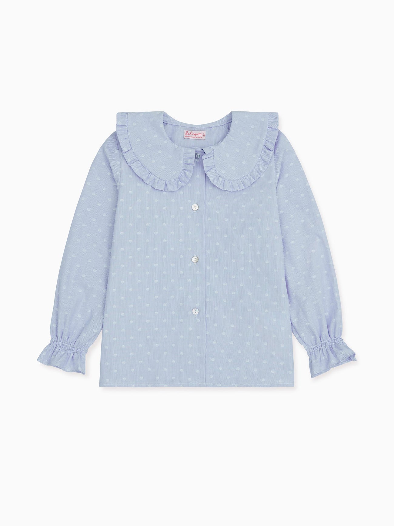 Light Blue Miriam Baby Shirt