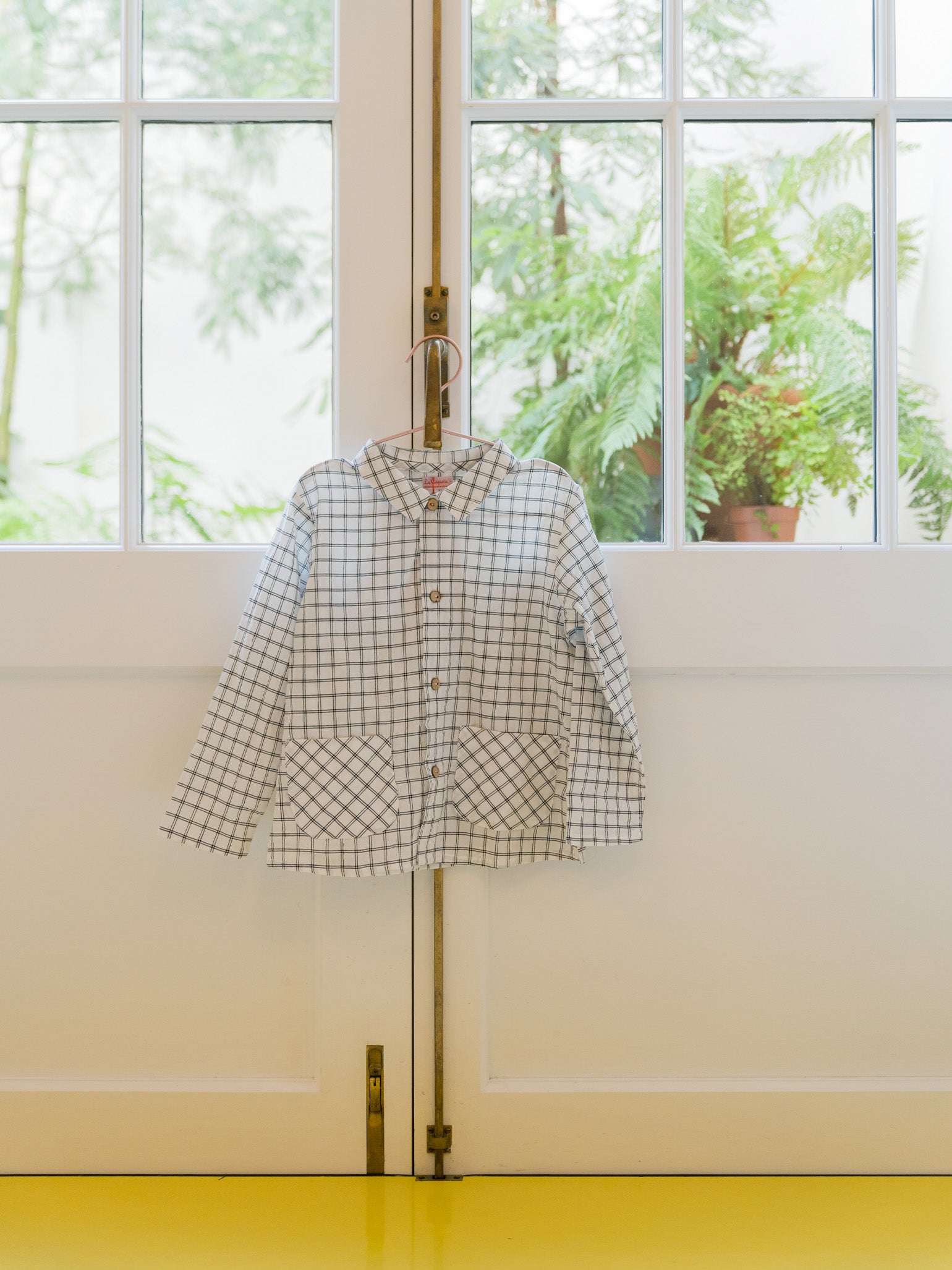 Black Check Priscila Boy Shirt