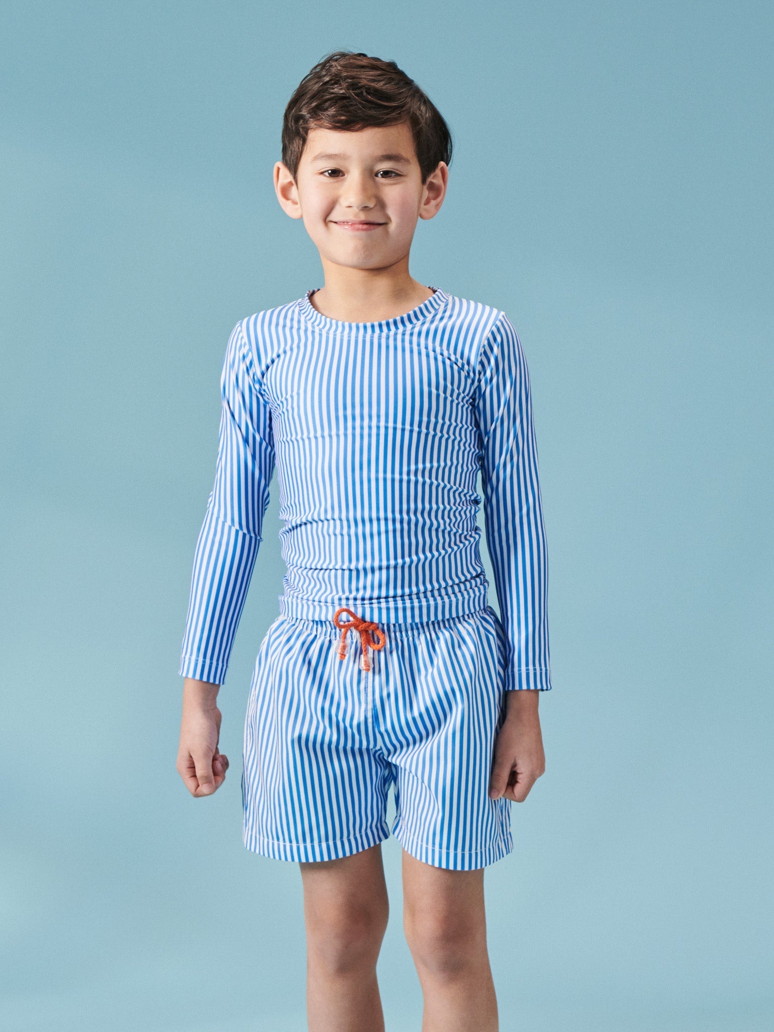 Blue Stripe Rigas Rash Vest