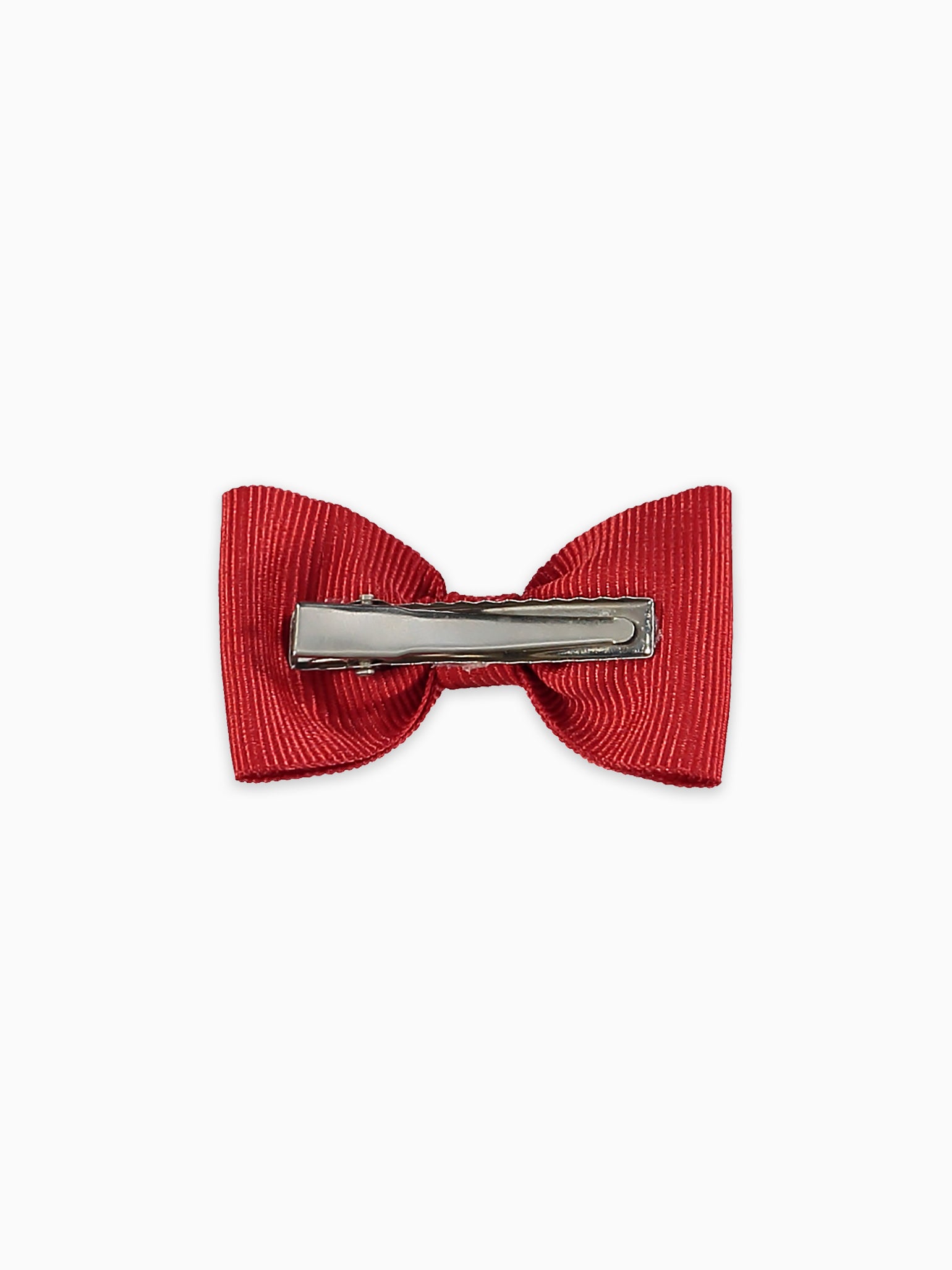 Red Small Bow Girl Clip