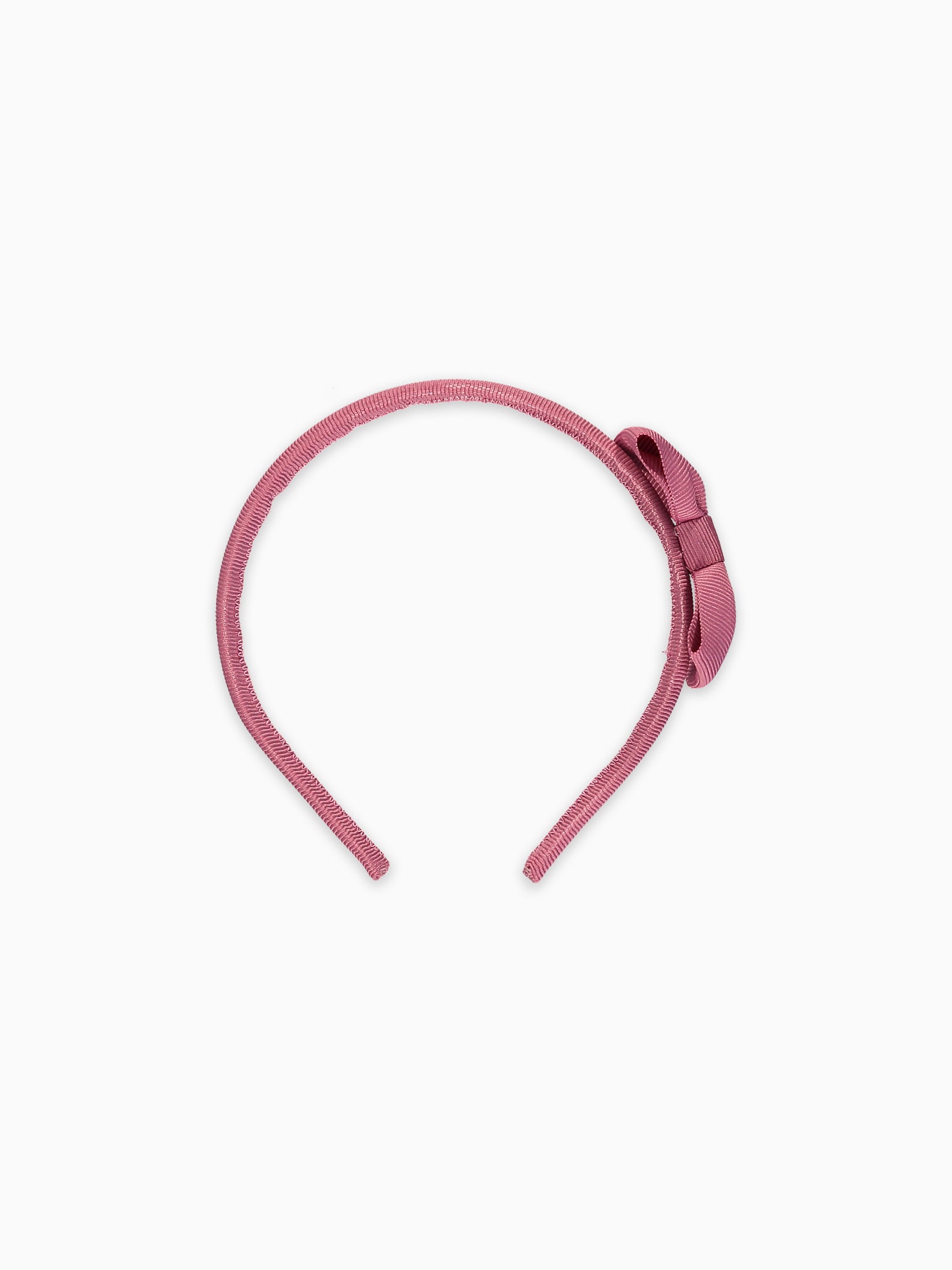 Dusty Pink Small Bow Girl Hairband