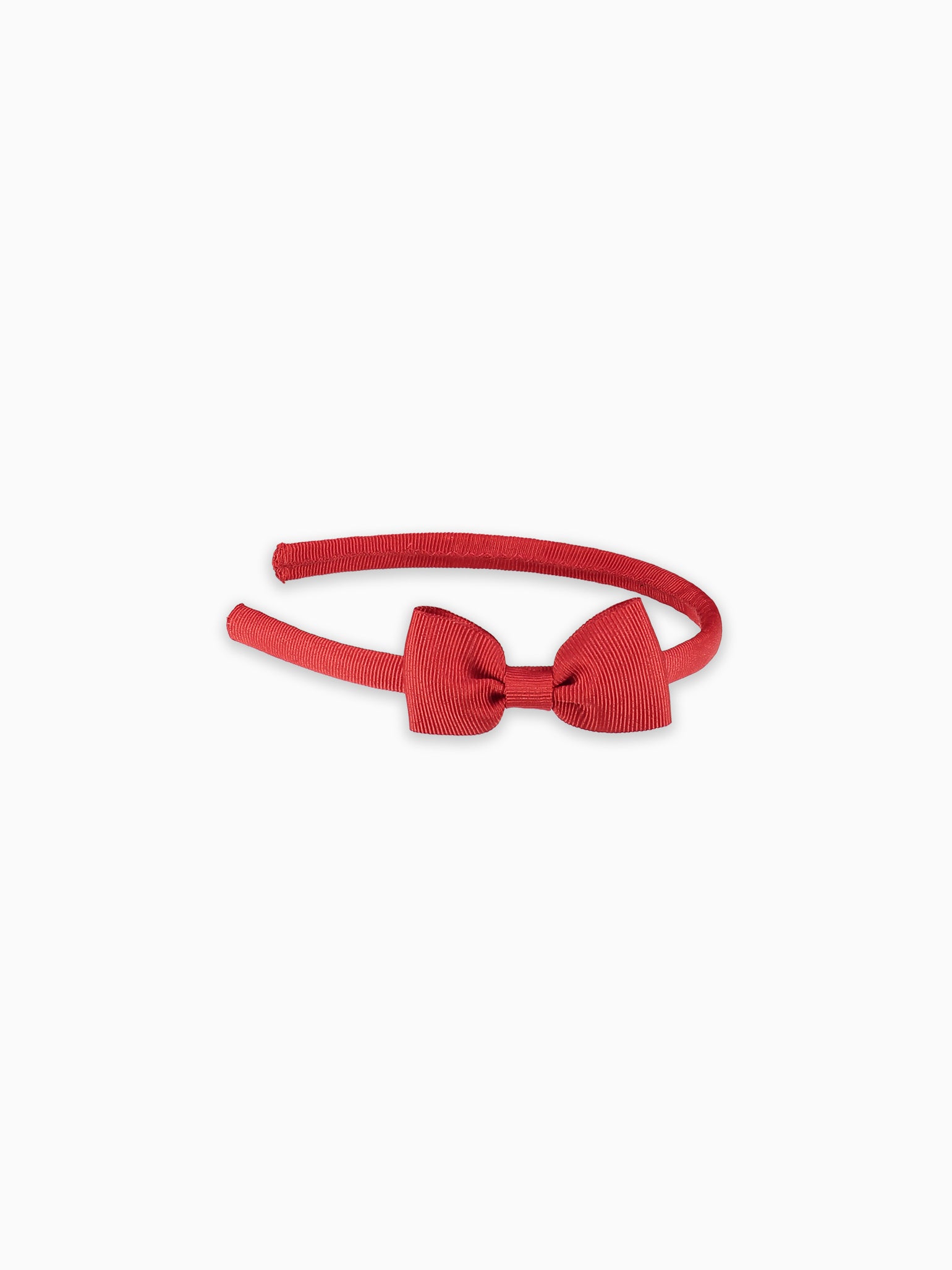 Red Small Bow Girl Headband