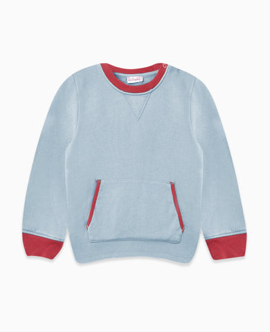 Blue Saina Baby Sweatshirt