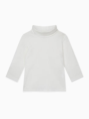 Ivory Jersey Sarto Kids Top