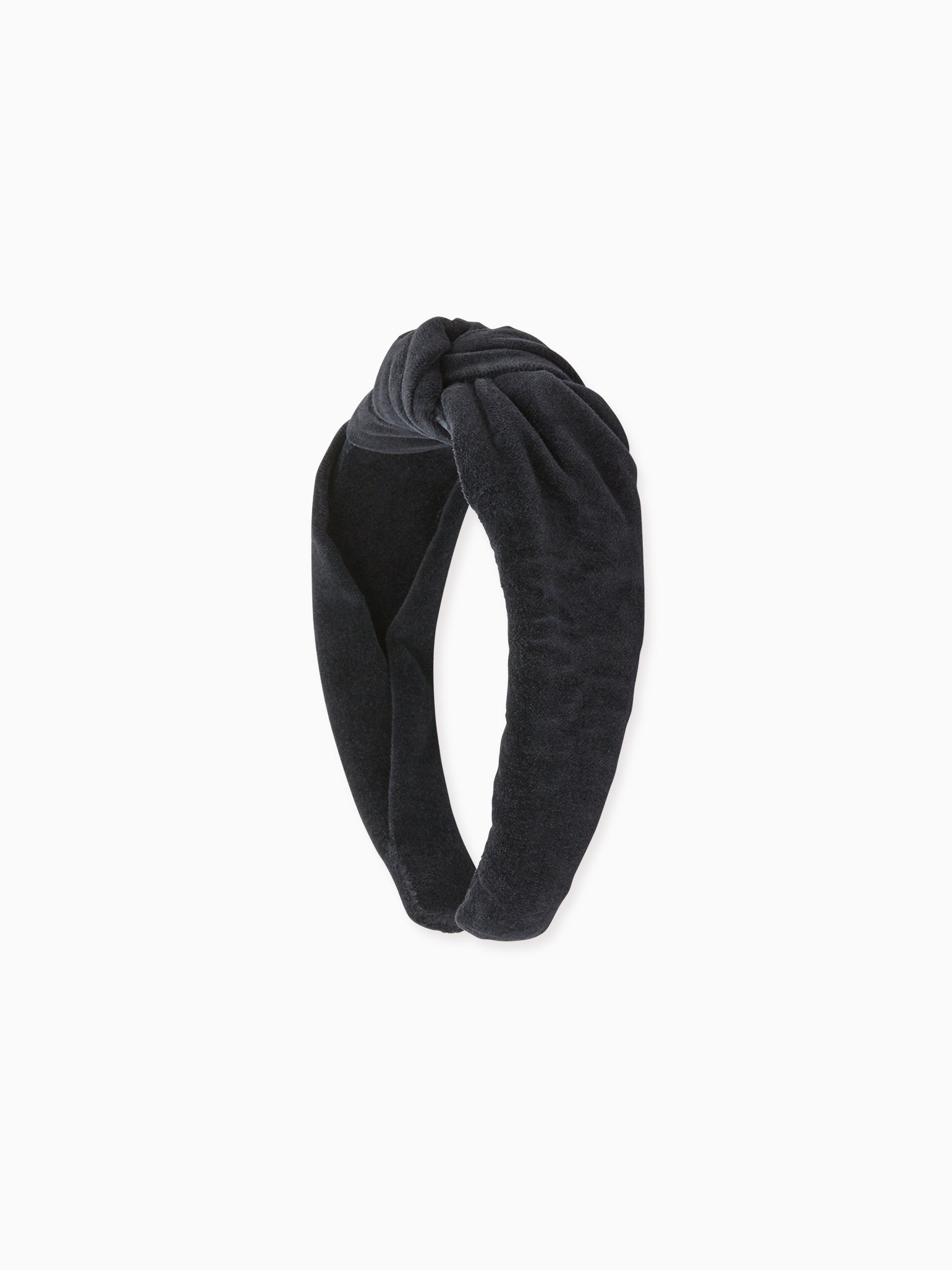 Black Velvet Top Knot Girl Hairband