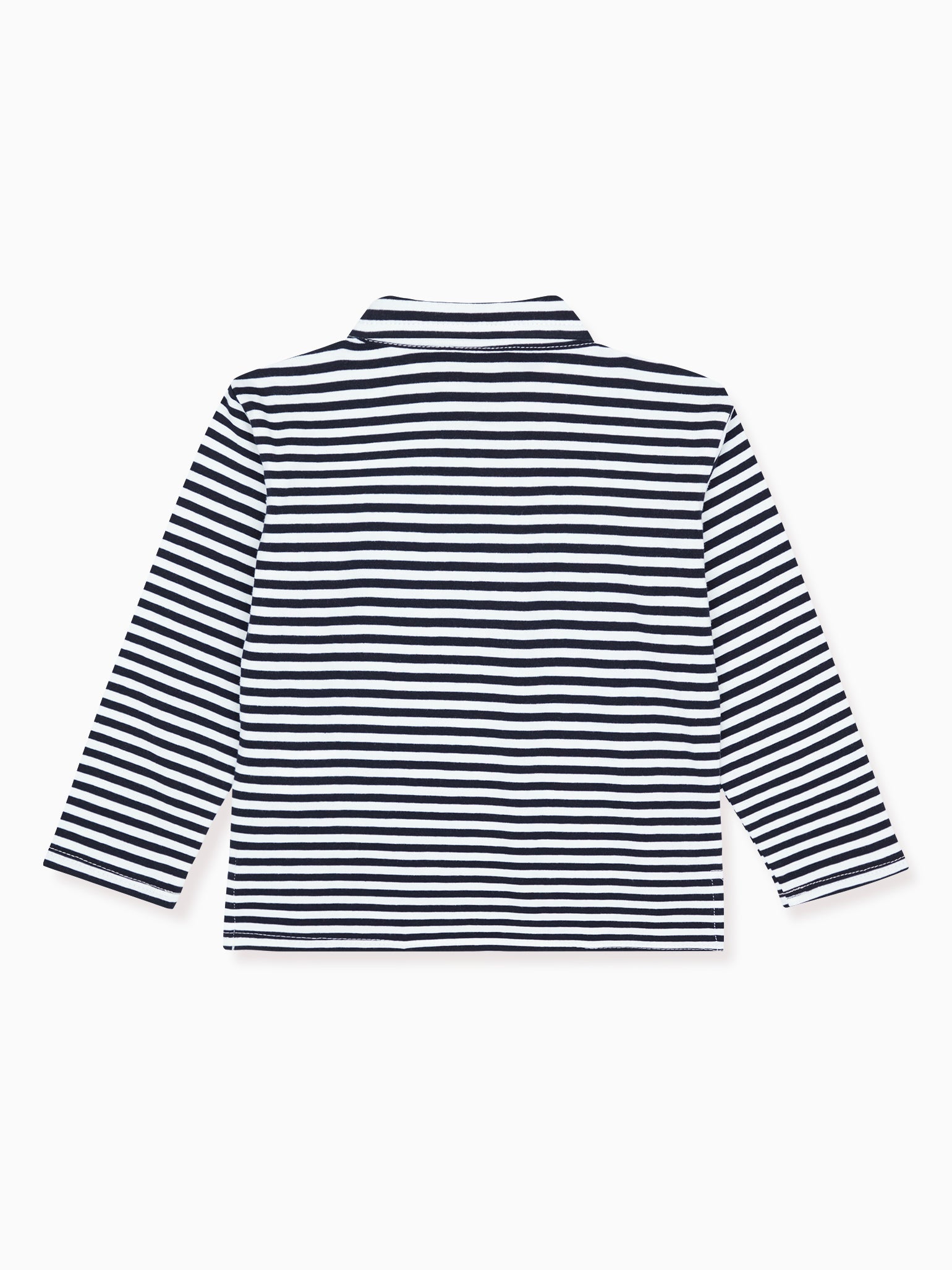 Blue Stripe Vola Boy Polo Shirt